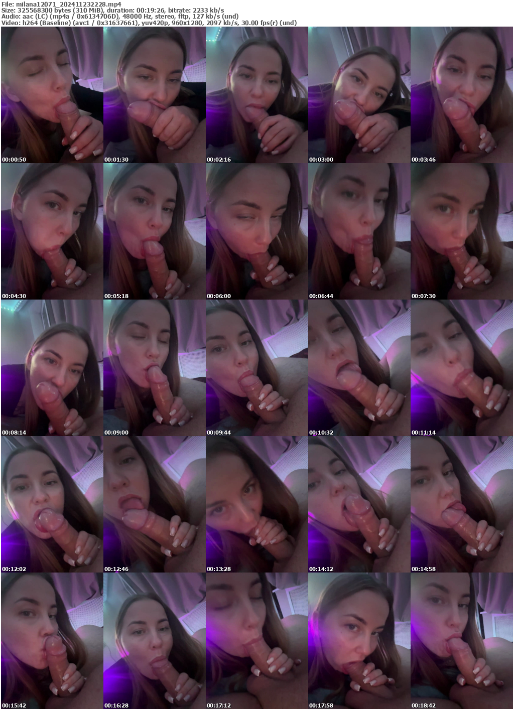 Preview thumb from milana12071 on 2024-11-23 @ bongacams