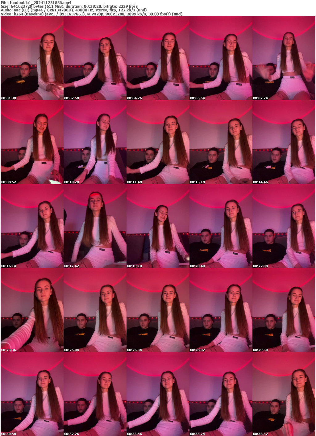 Preview thumb from tendouble1 on 2024-11-23 @ bongacams