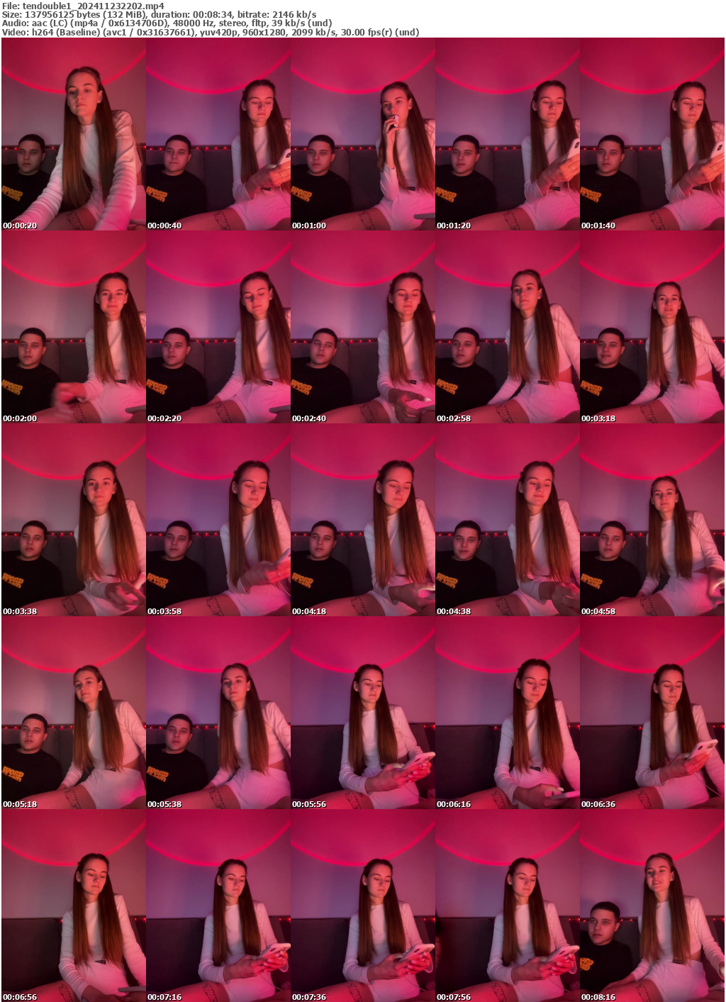 Preview thumb from tendouble1 on 2024-11-23 @ bongacams