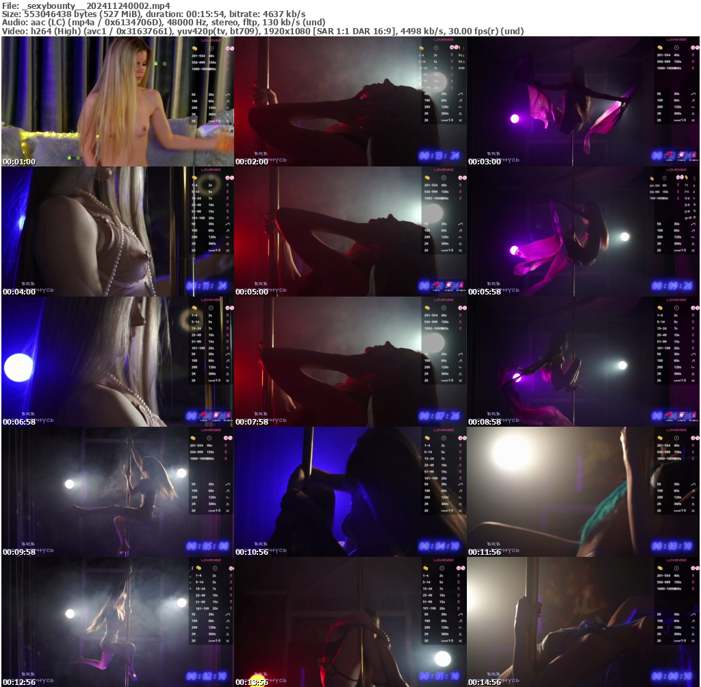 Preview thumb from _sexybounty_ on 2024-11-24 @ bongacams