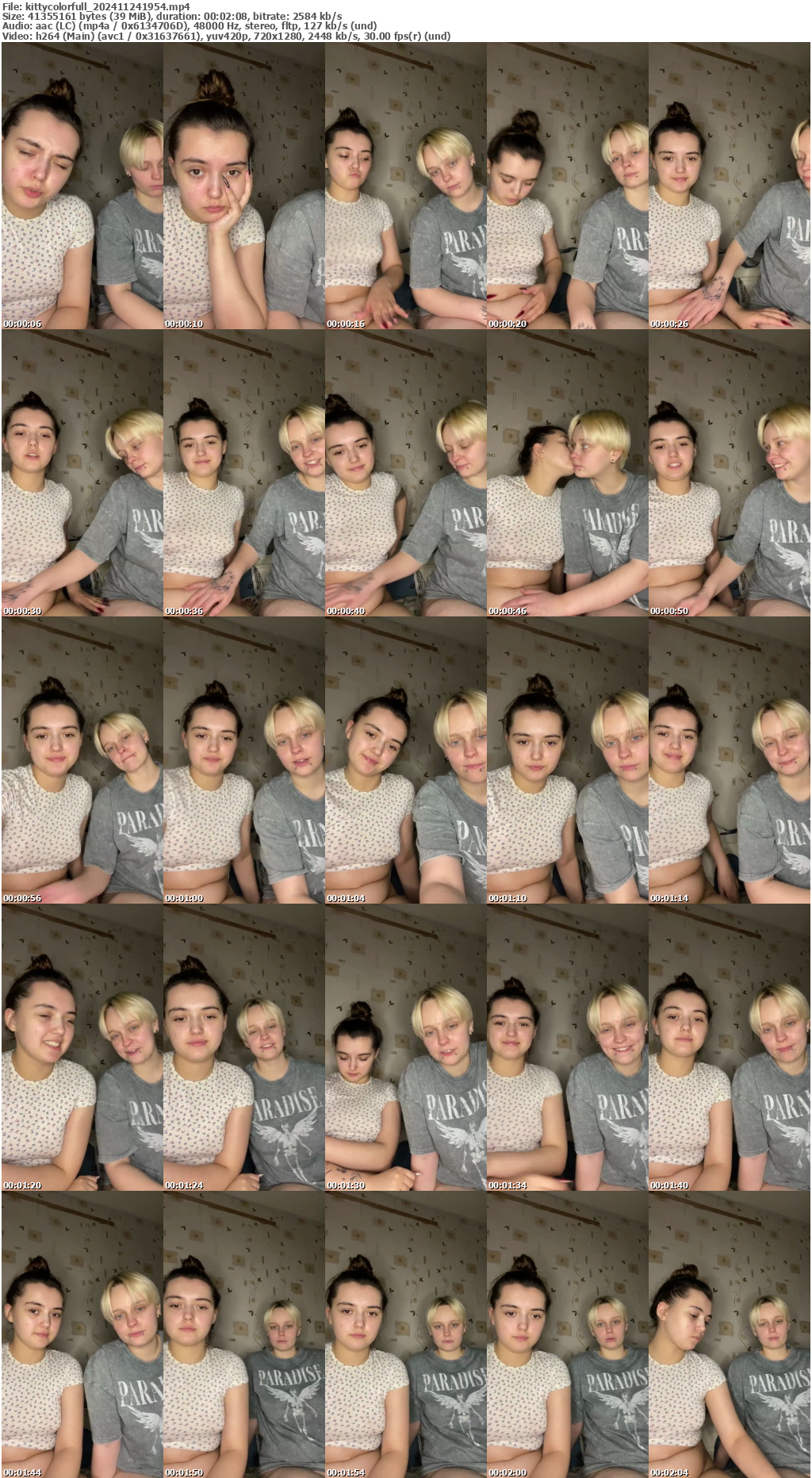 Preview thumb from kittycolorfull on 2024-11-24 @ bongacams