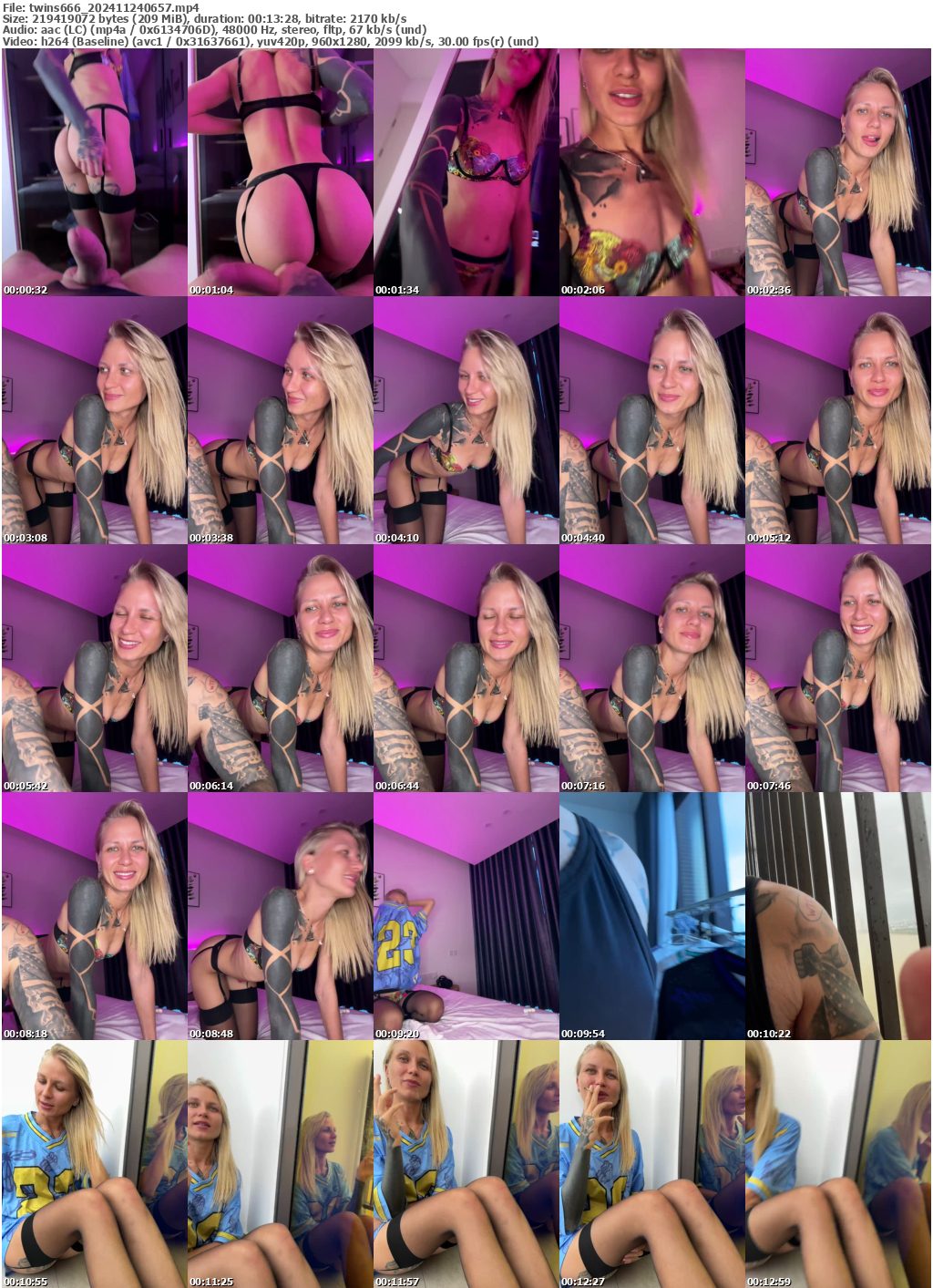 Preview thumb from twins666 on 2024-11-24 @ bongacams