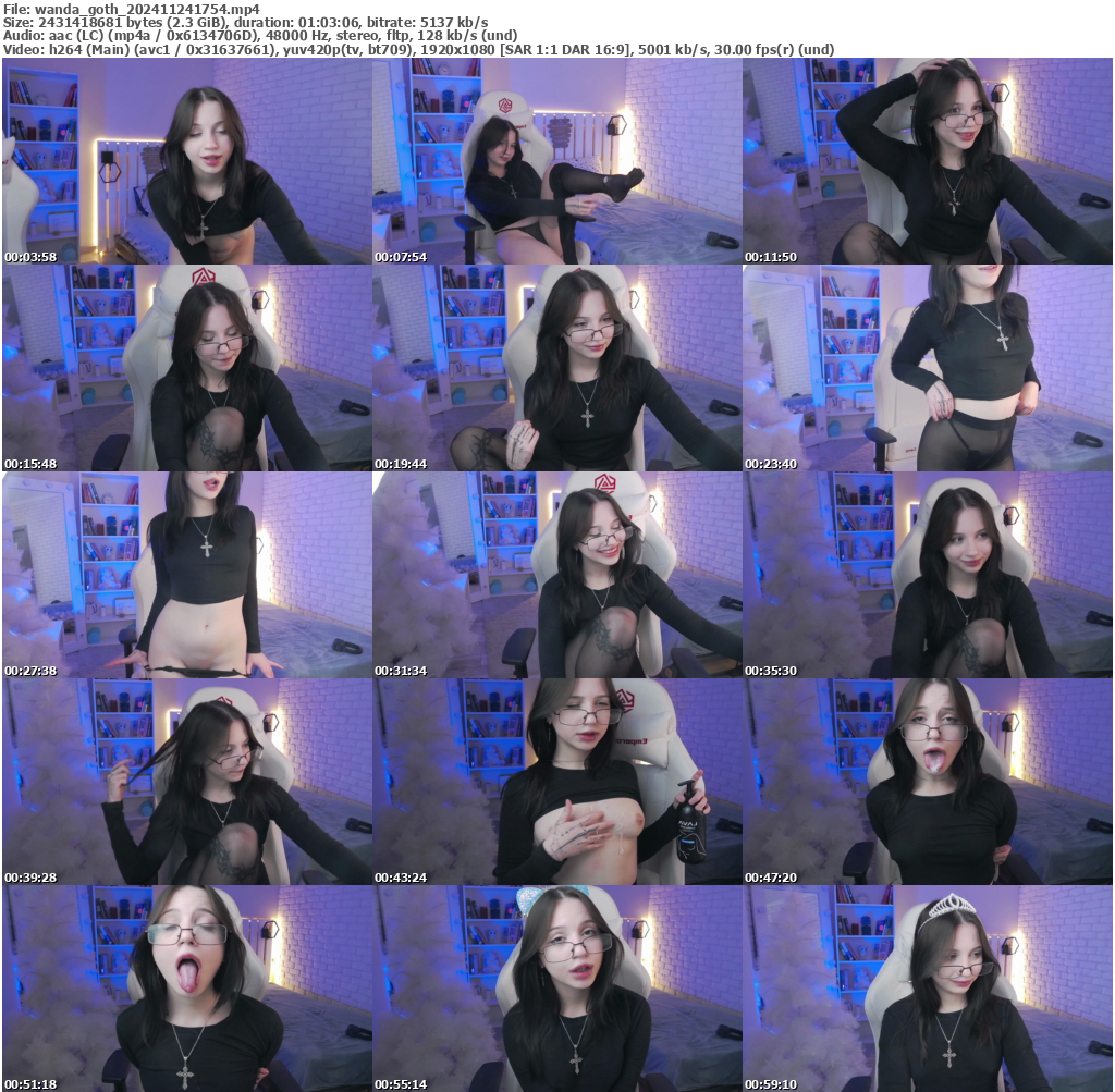Preview thumb from wanda_goth on 2024-11-24 @ bongacams