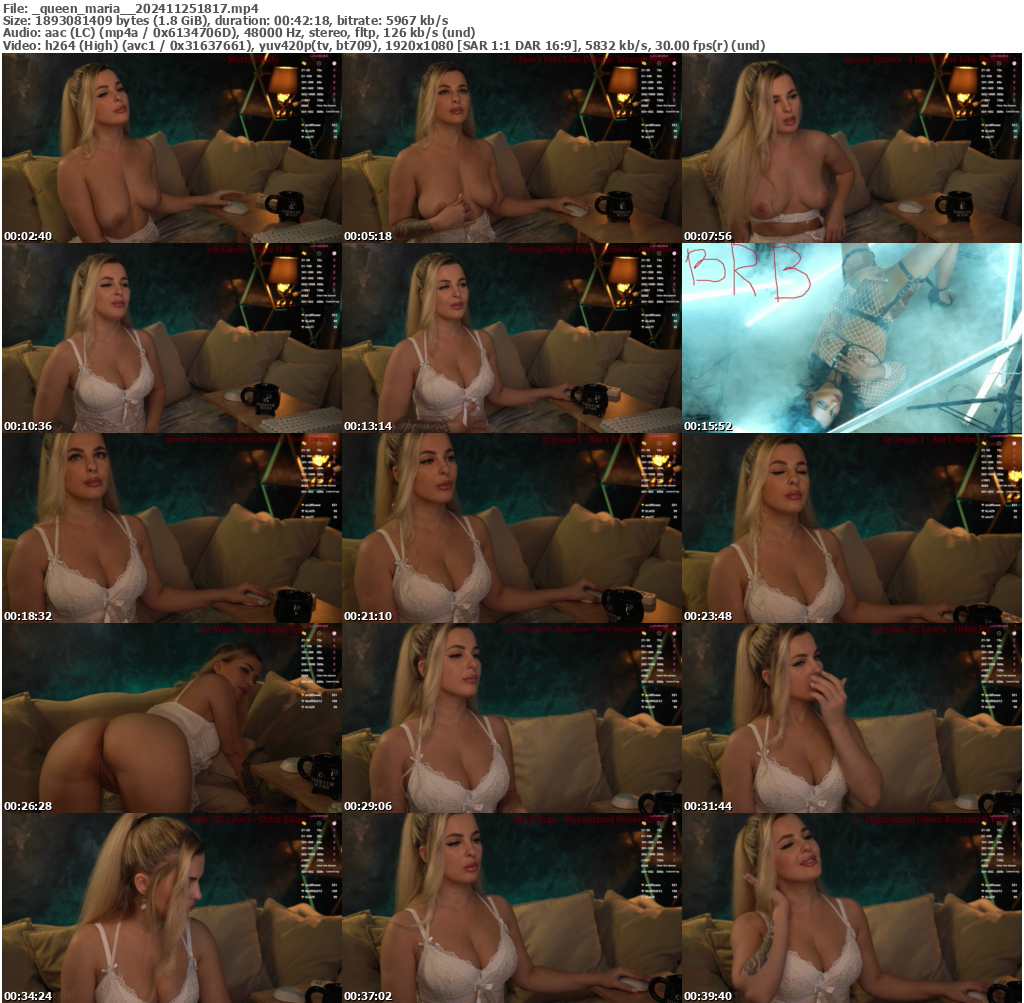 Preview thumb from _queen_maria_ on 2024-11-25 @ bongacams