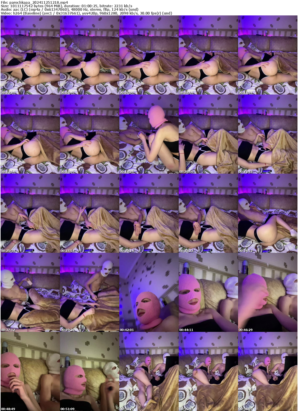 Preview thumb from parochkaaa on 2024-11-25 @ bongacams