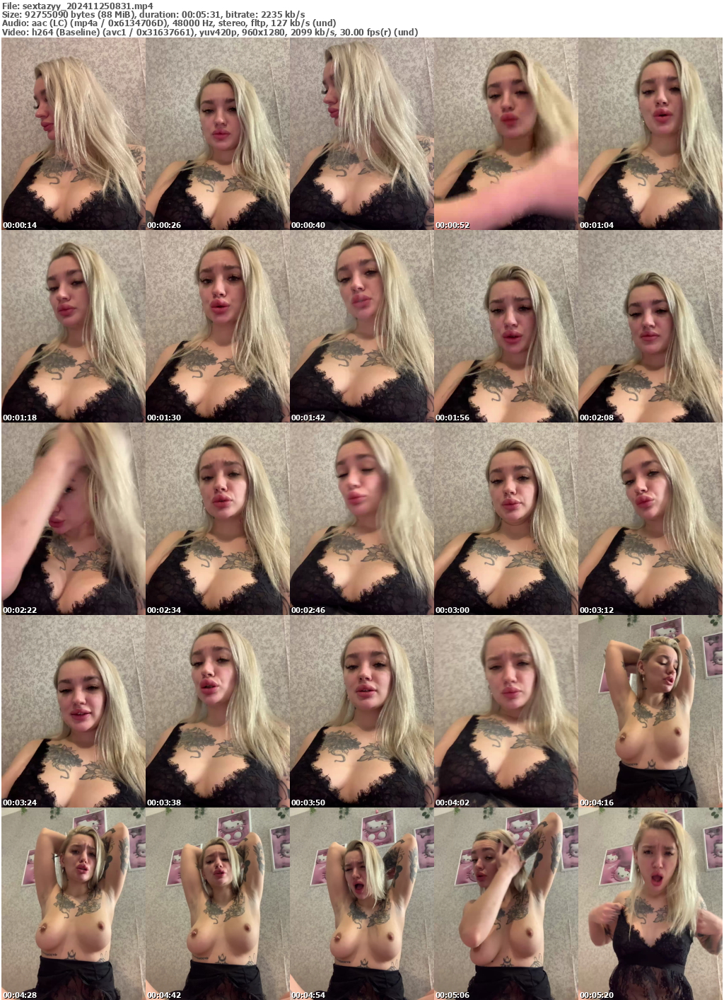 Preview thumb from sextazyy on 2024-11-25 @ bongacams