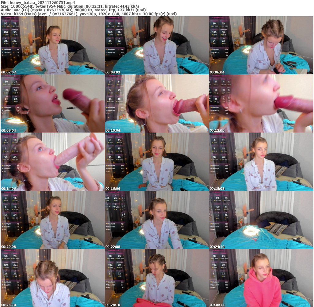 Preview thumb from honey_babaa on 2024-11-26 @ bongacams