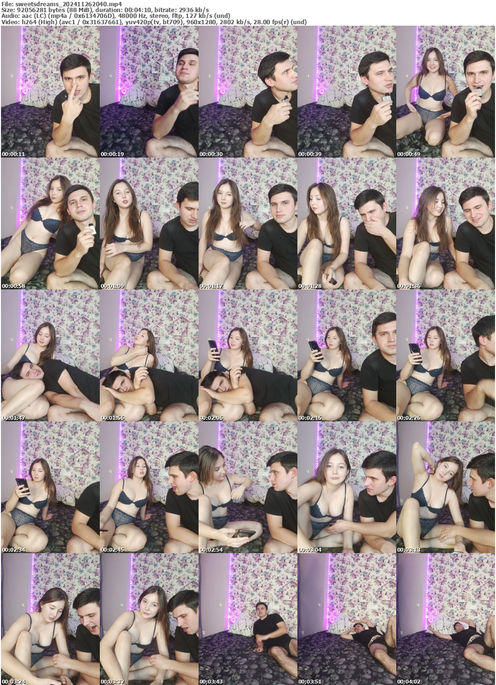 Preview thumb from sweetsdreams on 2024-11-26 @ bongacams