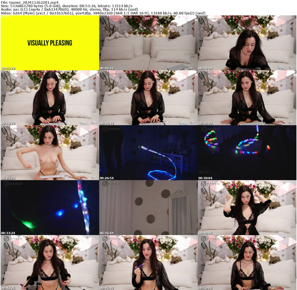 Preview thumb from taanni on 2024-11-26 @ bongacams