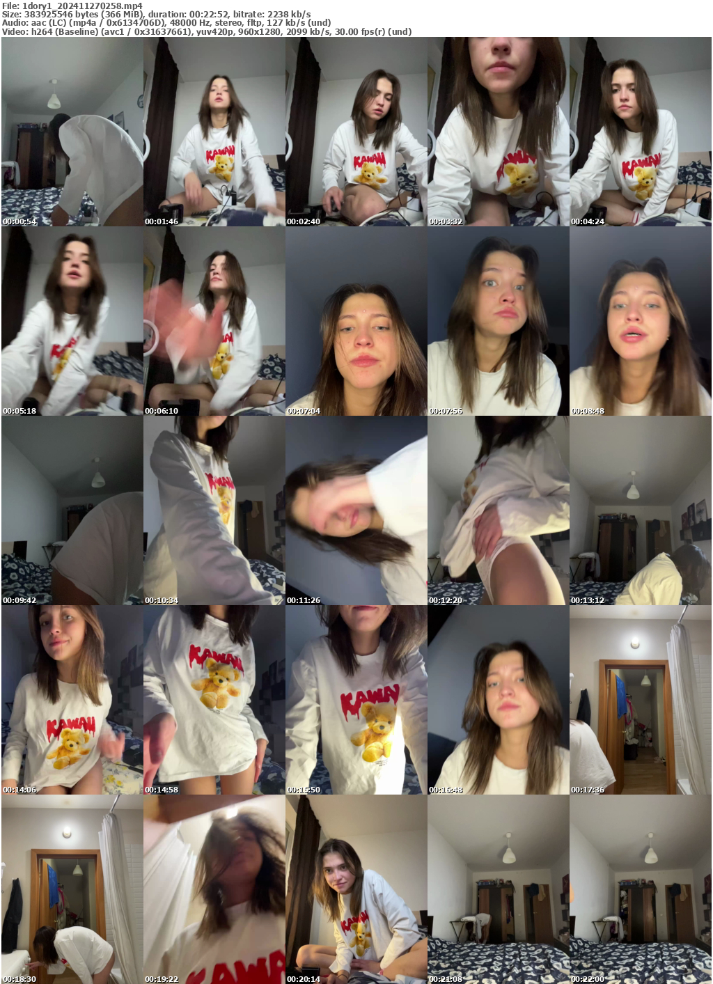 Preview thumb from 1dory1 on 2024-11-27 @ bongacams