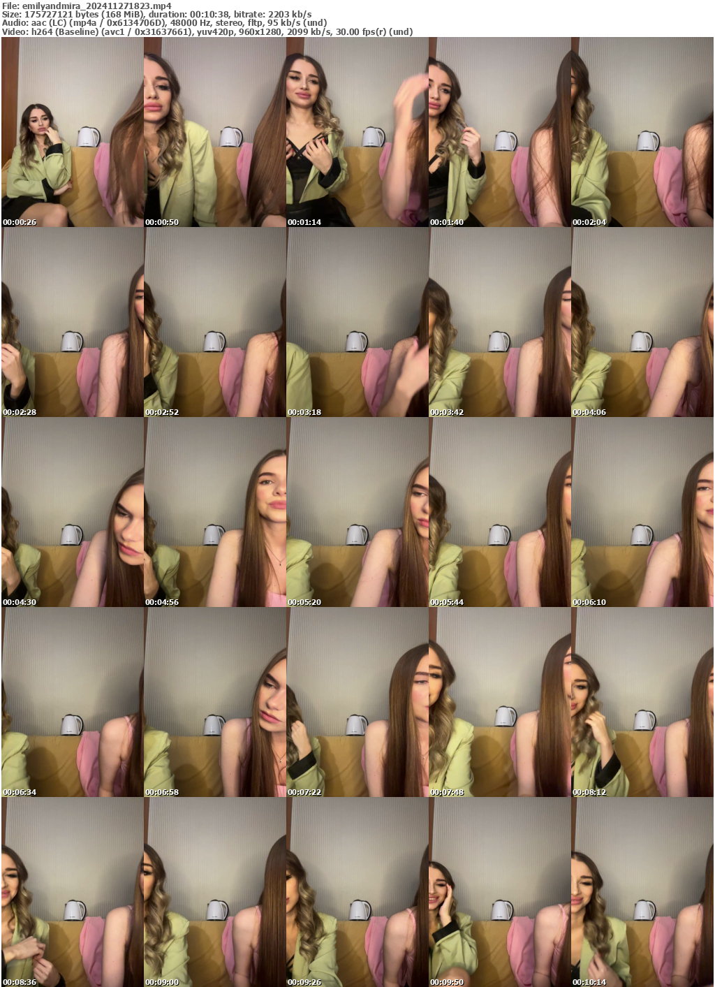 Preview thumb from emilyandmira on 2024-11-27 @ bongacams