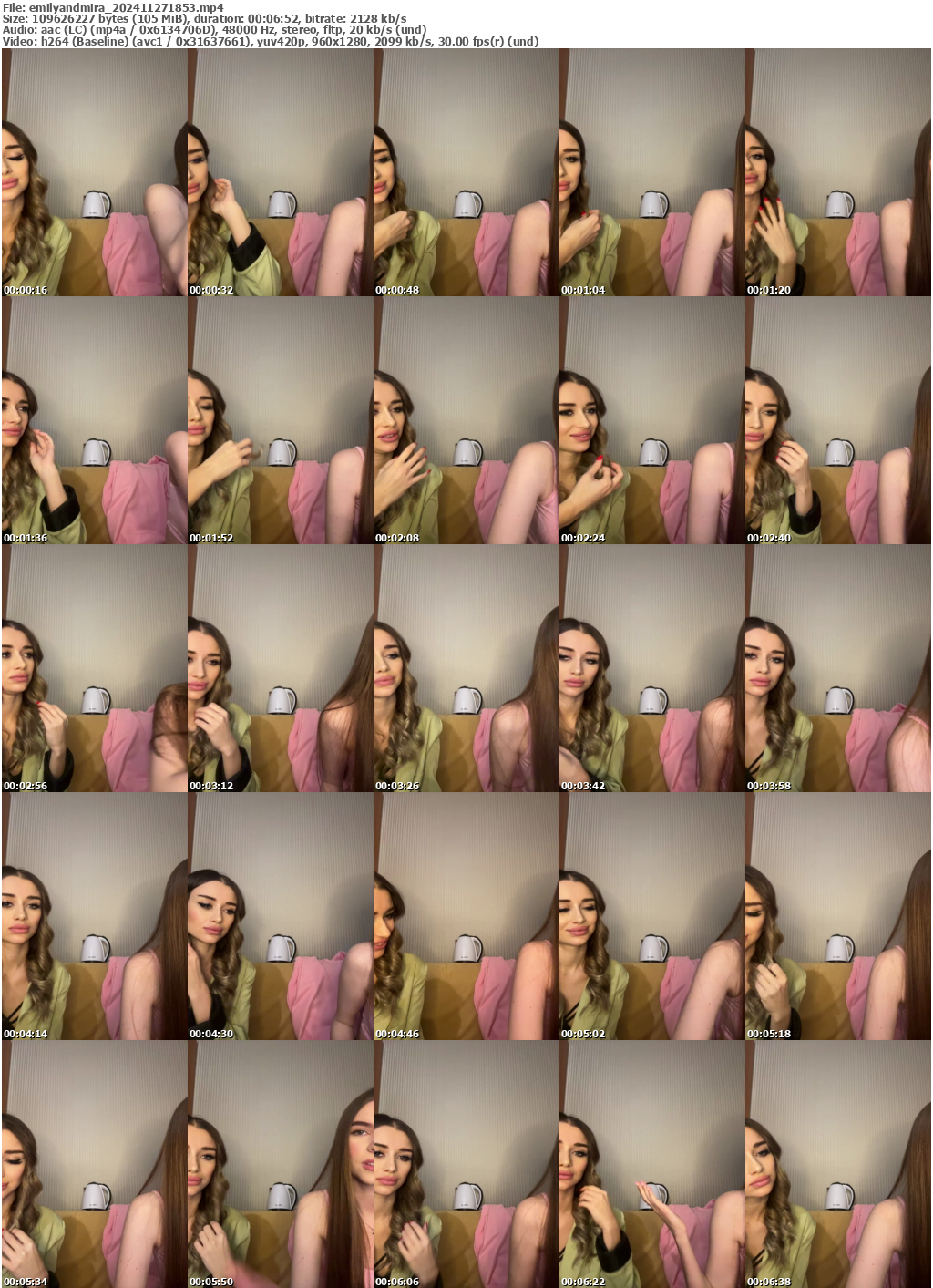 Preview thumb from emilyandmira on 2024-11-27 @ bongacams