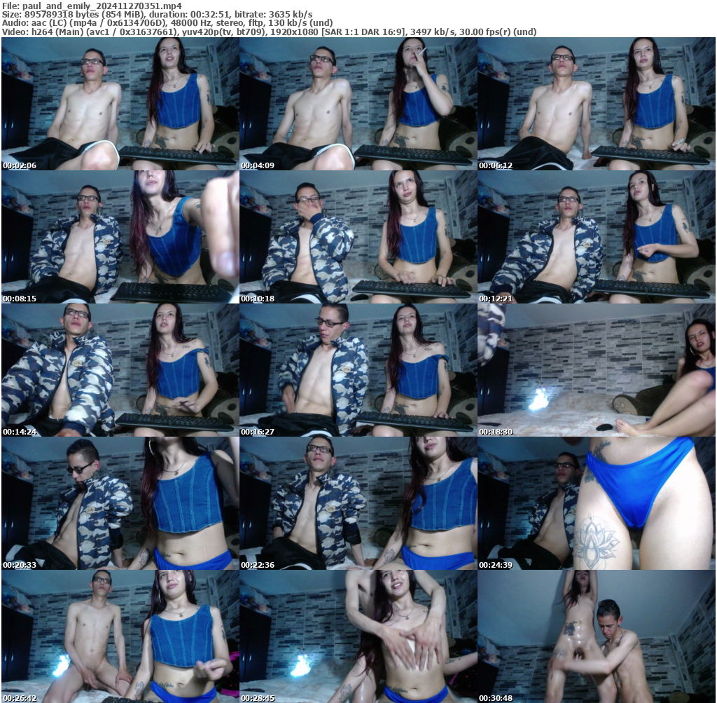Preview thumb from paul_and_emily on 2024-11-27 @ bongacams