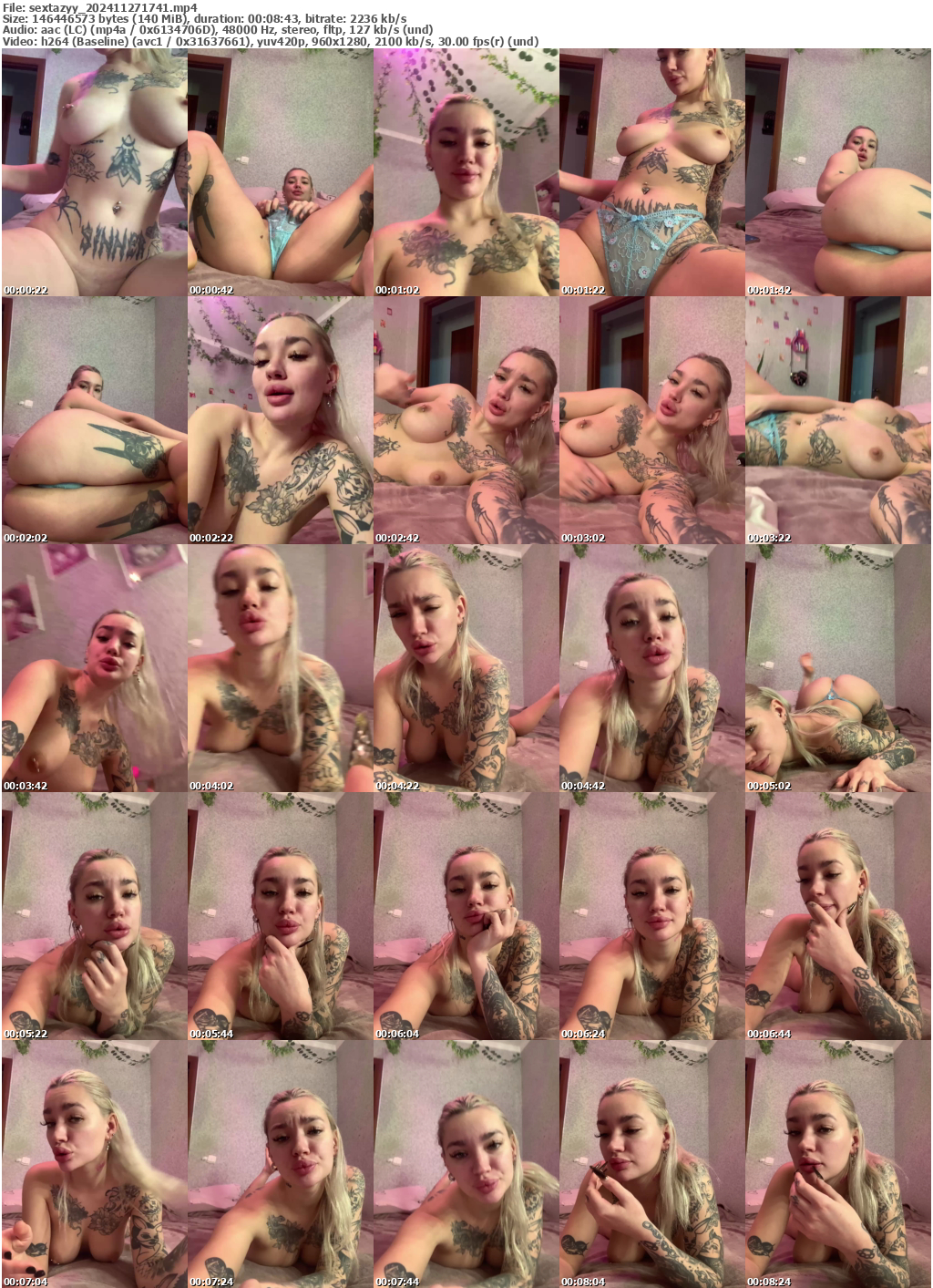 Preview thumb from sextazyy on 2024-11-27 @ bongacams