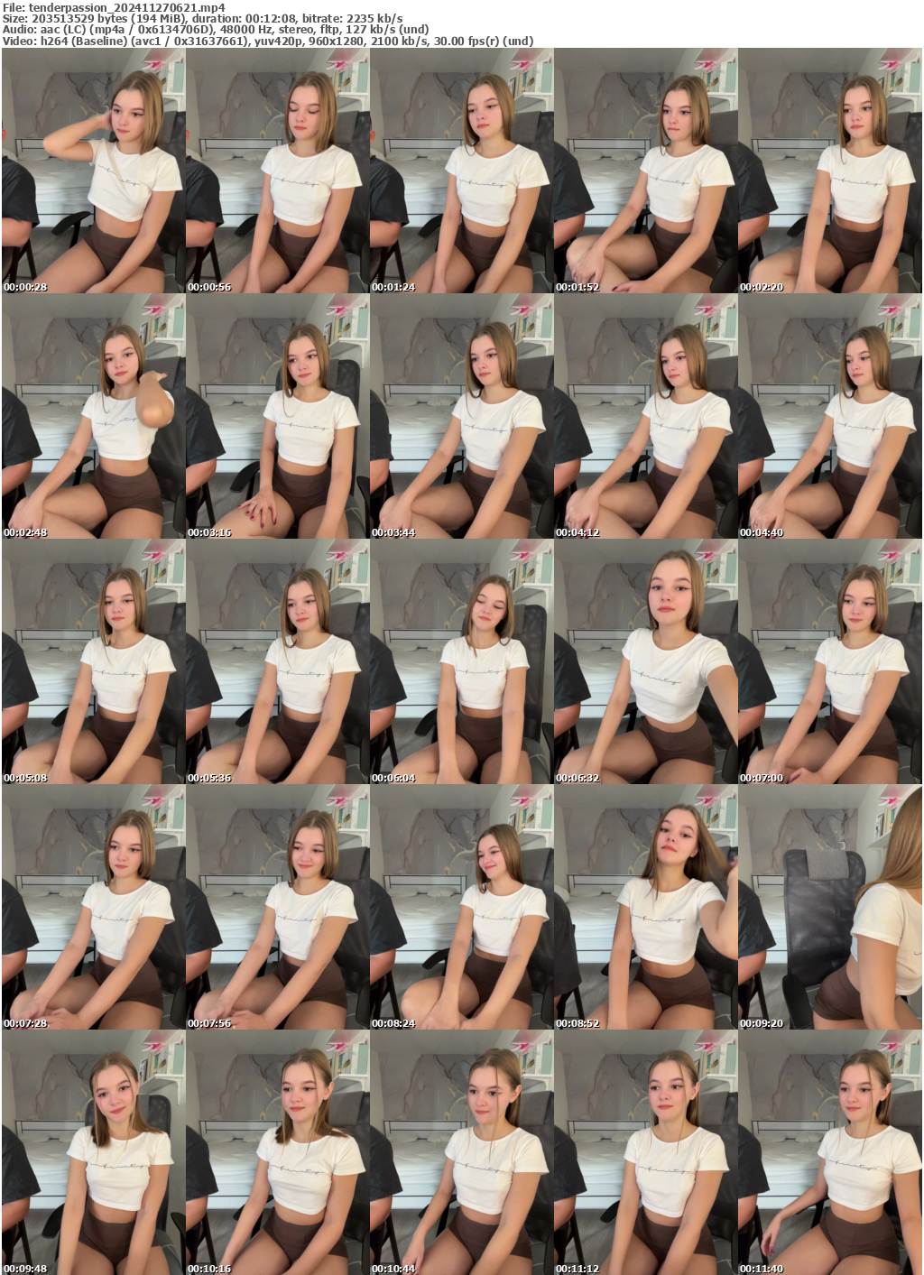 Preview thumb from tenderpassion on 2024-11-27 @ bongacams