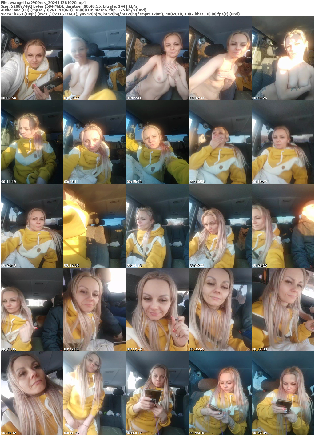 Preview thumb from evangelina2909rus on 2024-11-28 @ bongacams