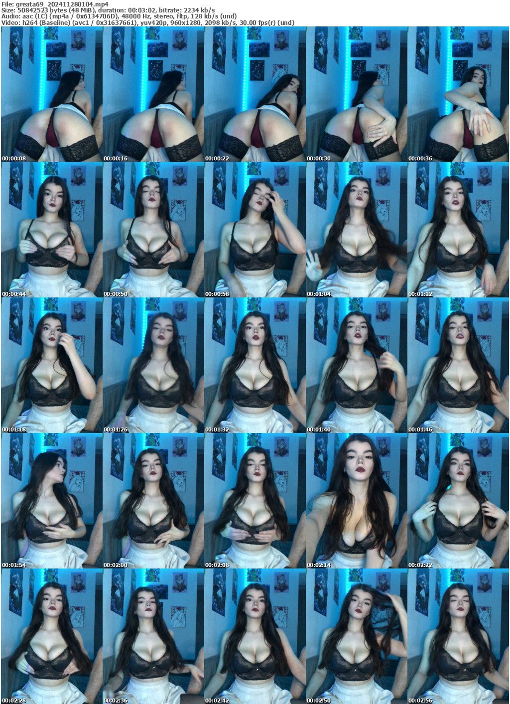 Preview thumb from greata69 on 2024-11-28 @ bongacams