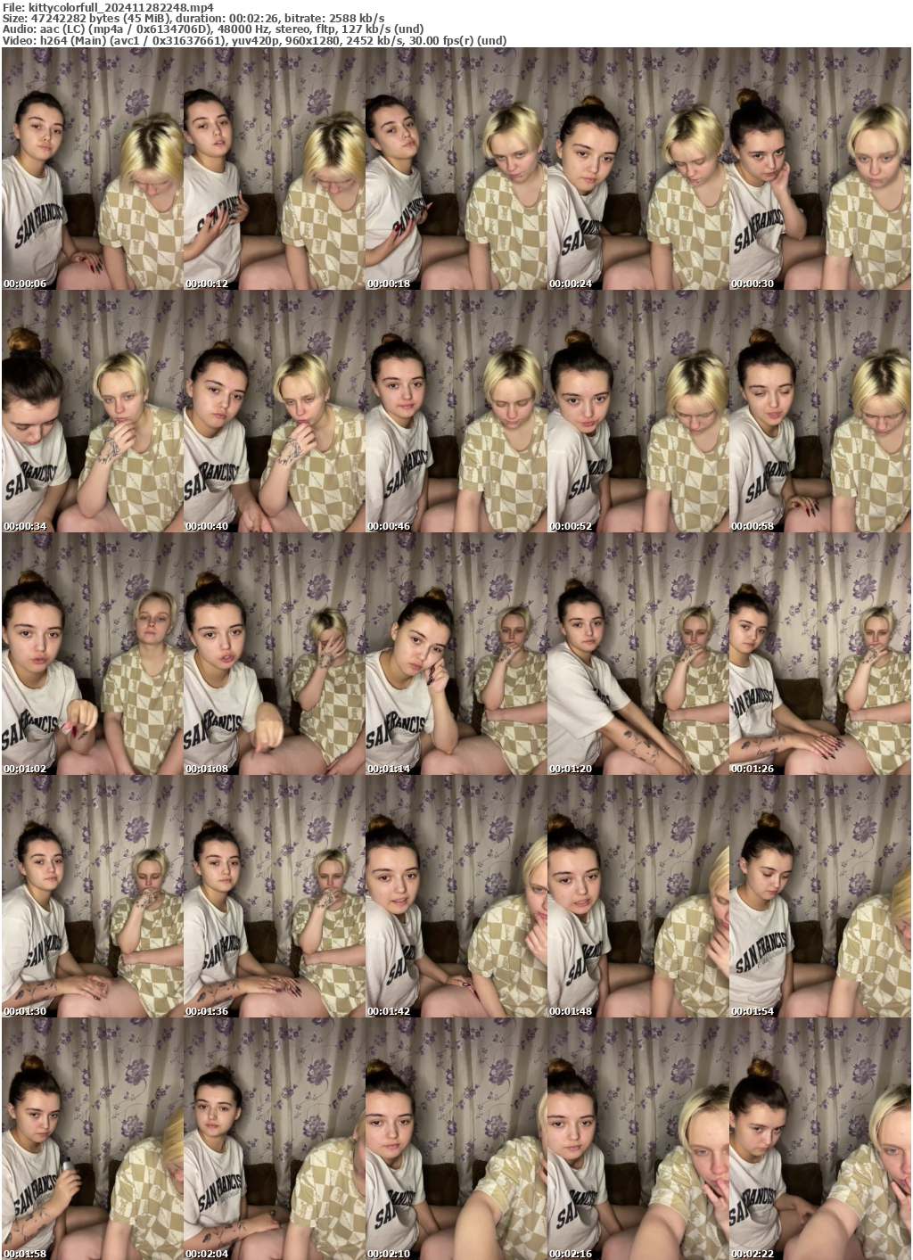 Preview thumb from kittycolorfull on 2024-11-28 @ bongacams