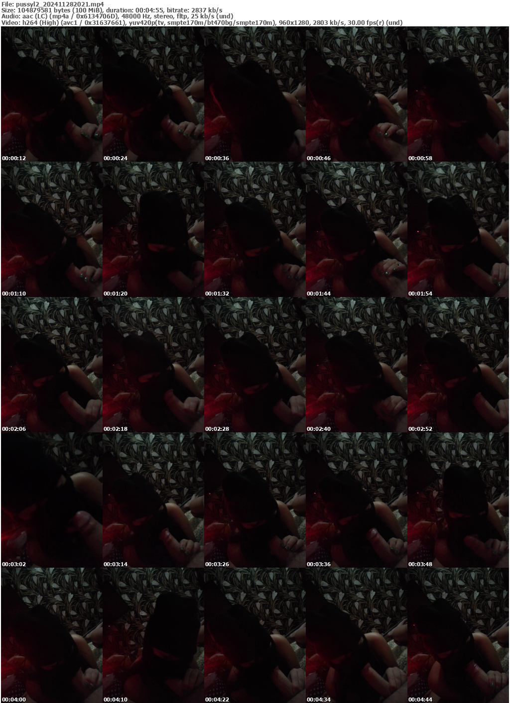 Preview thumb from pussyl2 on 2024-11-28 @ bongacams