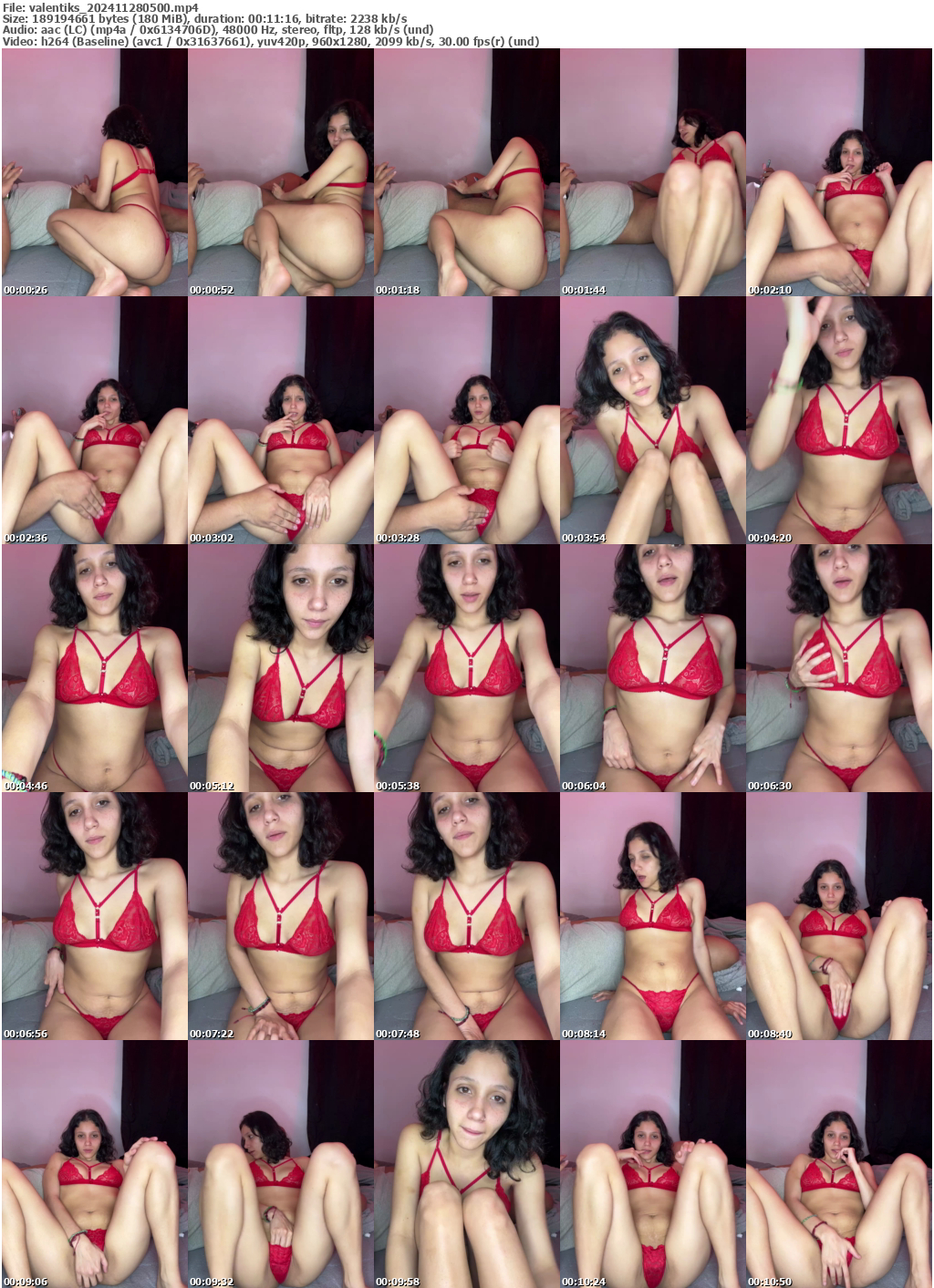 Preview thumb from valentiks on 2024-11-28 @ bongacams