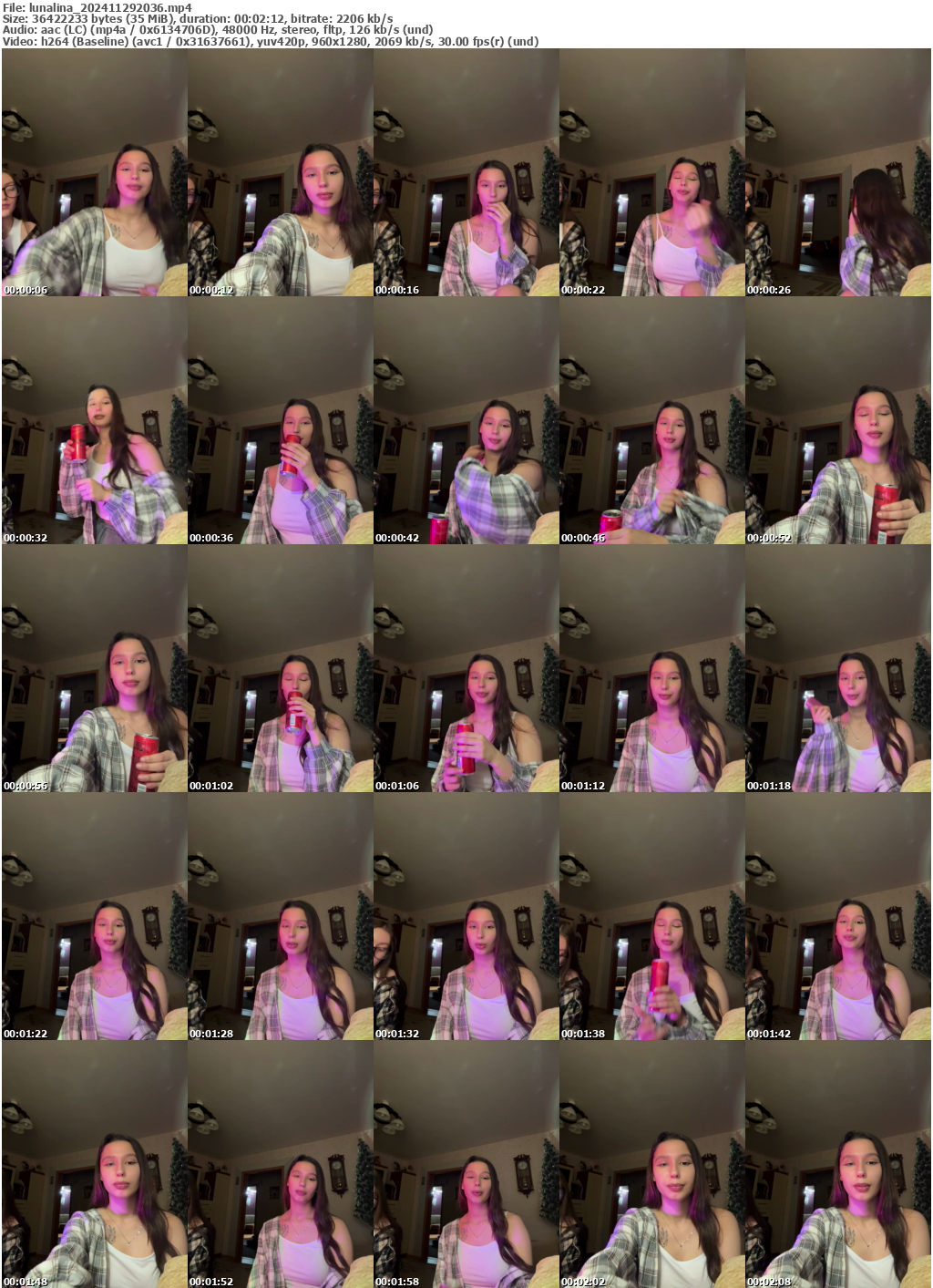 Preview thumb from lunalina on 2024-11-29 @ bongacams