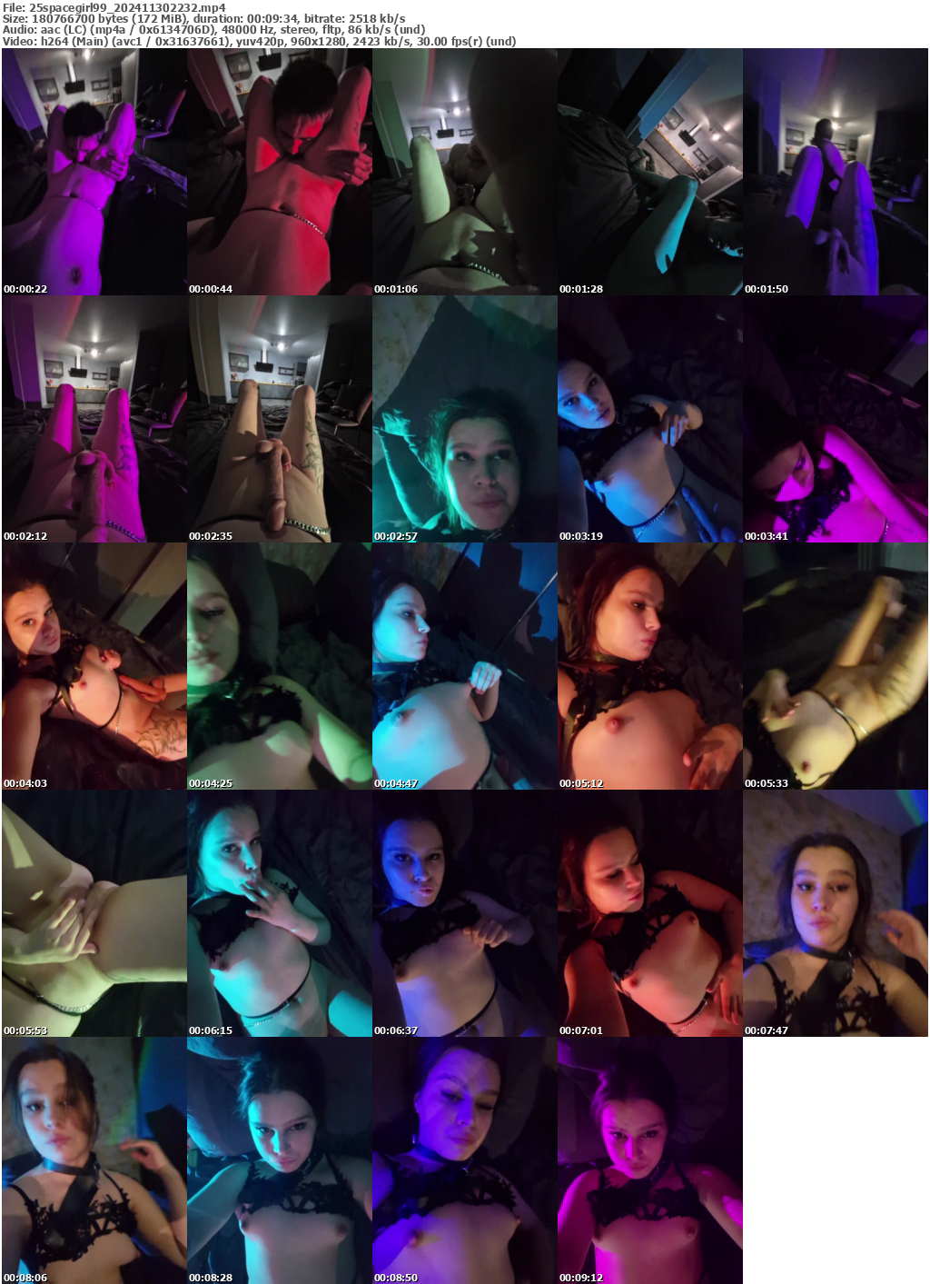 Preview thumb from 25spacegirl99 on 2024-11-30 @ bongacams