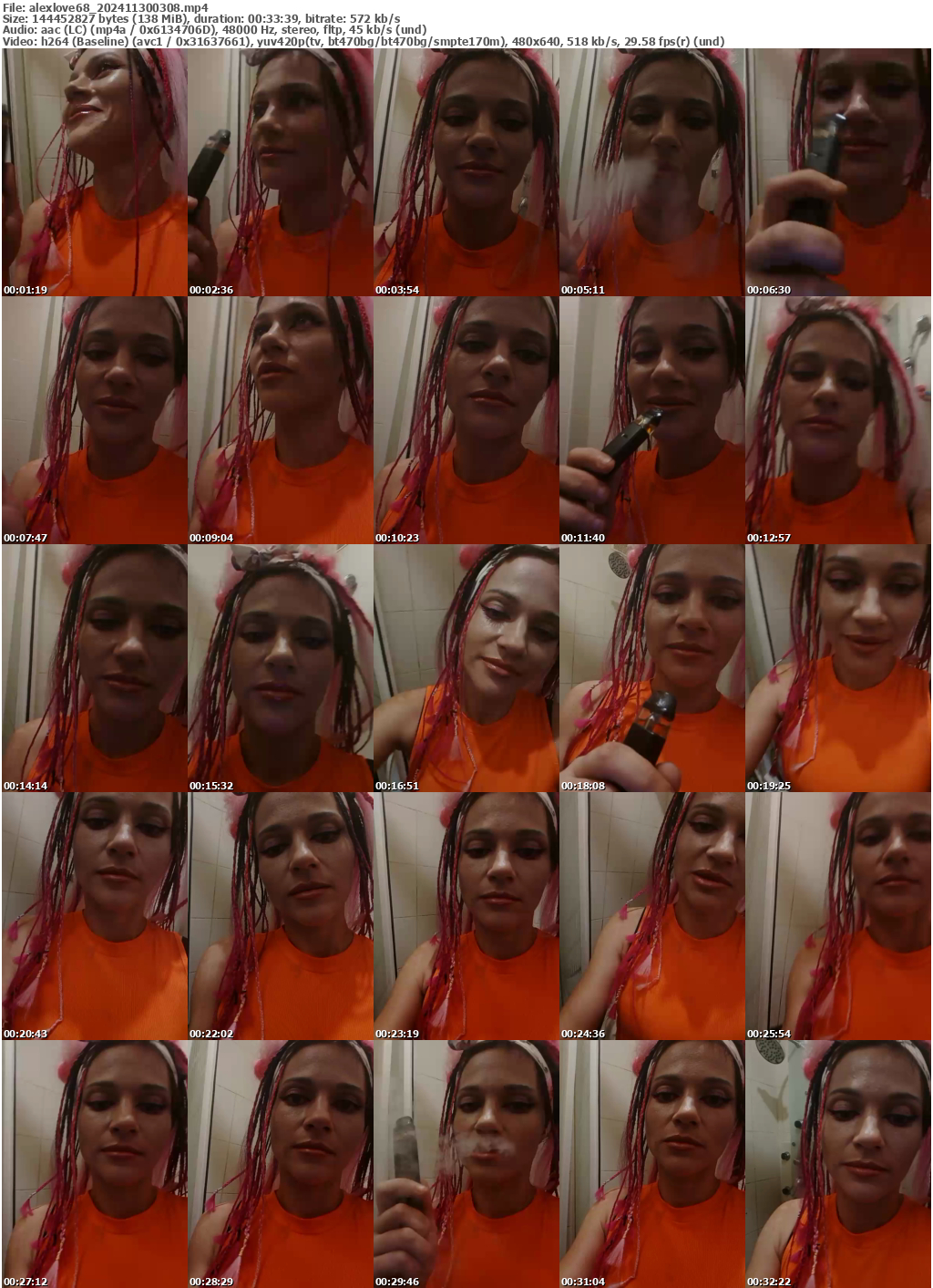 Preview thumb from alexlove68 on 2024-11-30 @ bongacams