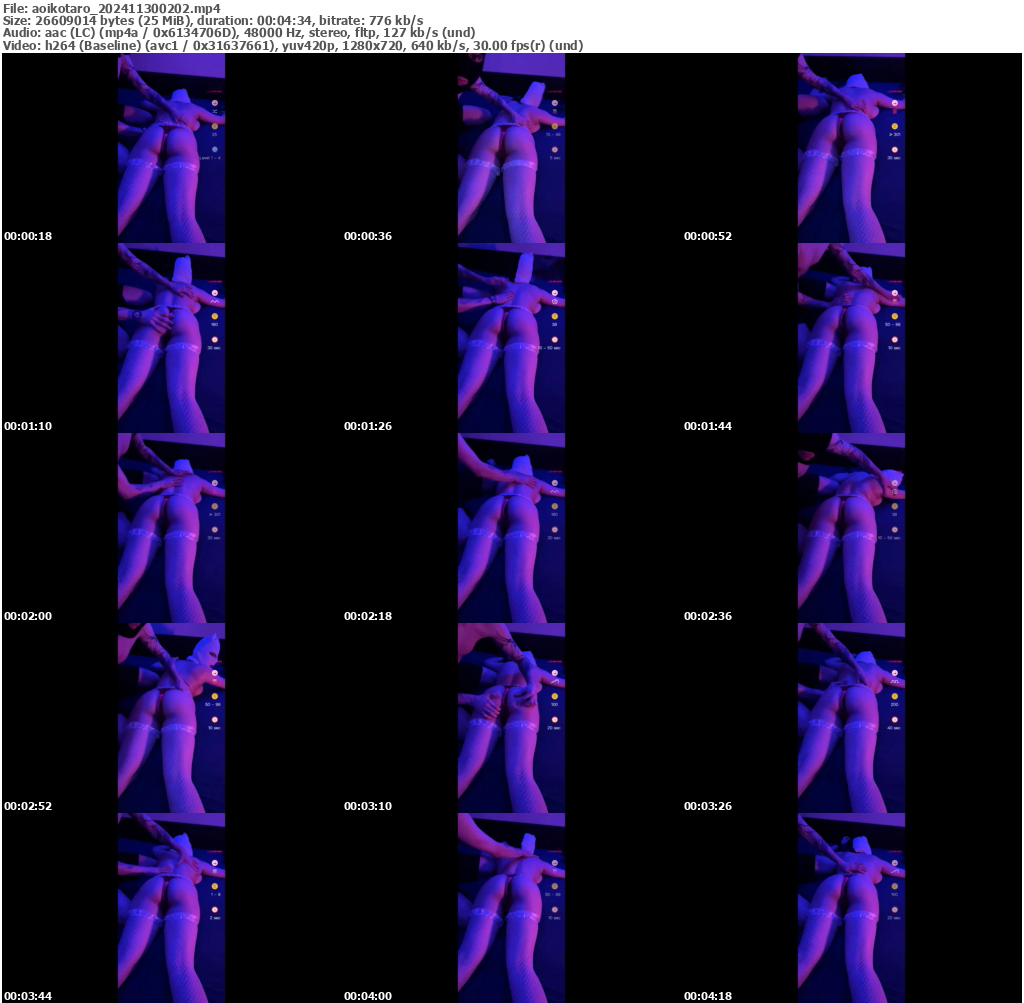 Preview thumb from aoikotaro on 2024-11-30 @ bongacams