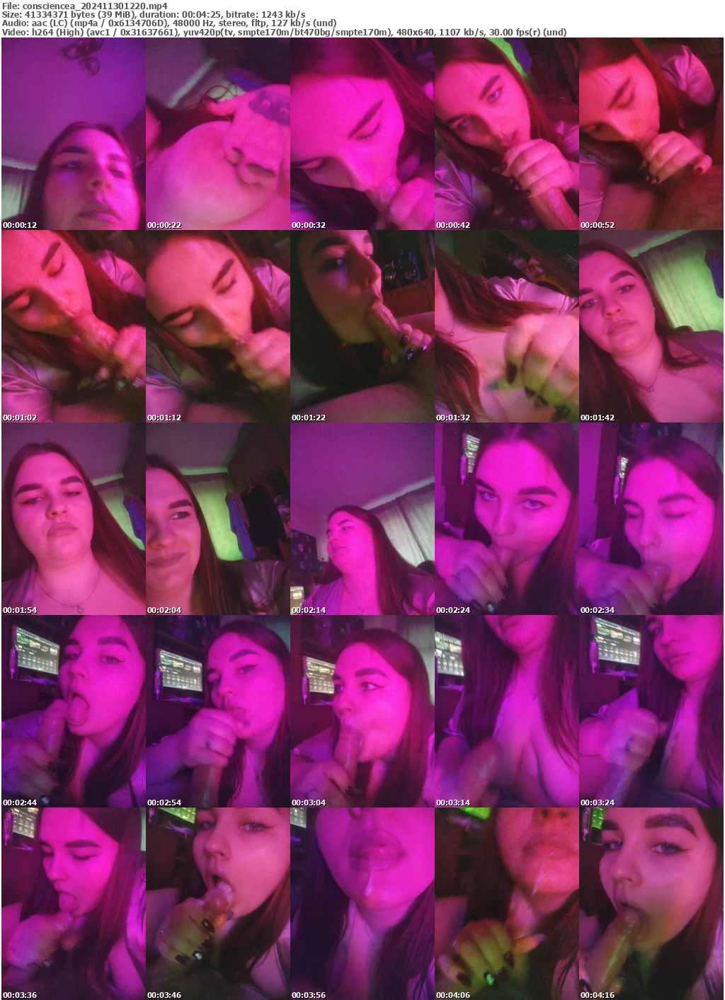 Preview thumb from consciencea on 2024-11-30 @ bongacams