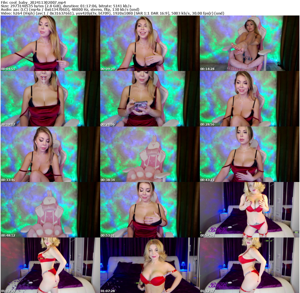 Preview thumb from cool_baby on 2024-11-30 @ bongacams