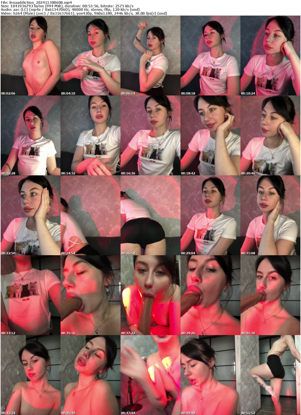 Preview thumb from lenaaddiction on 2024-11-30 @ bongacams