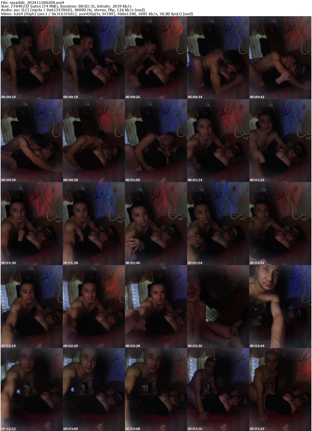 Preview thumb from maxdidi on 2024-11-30 @ bongacams