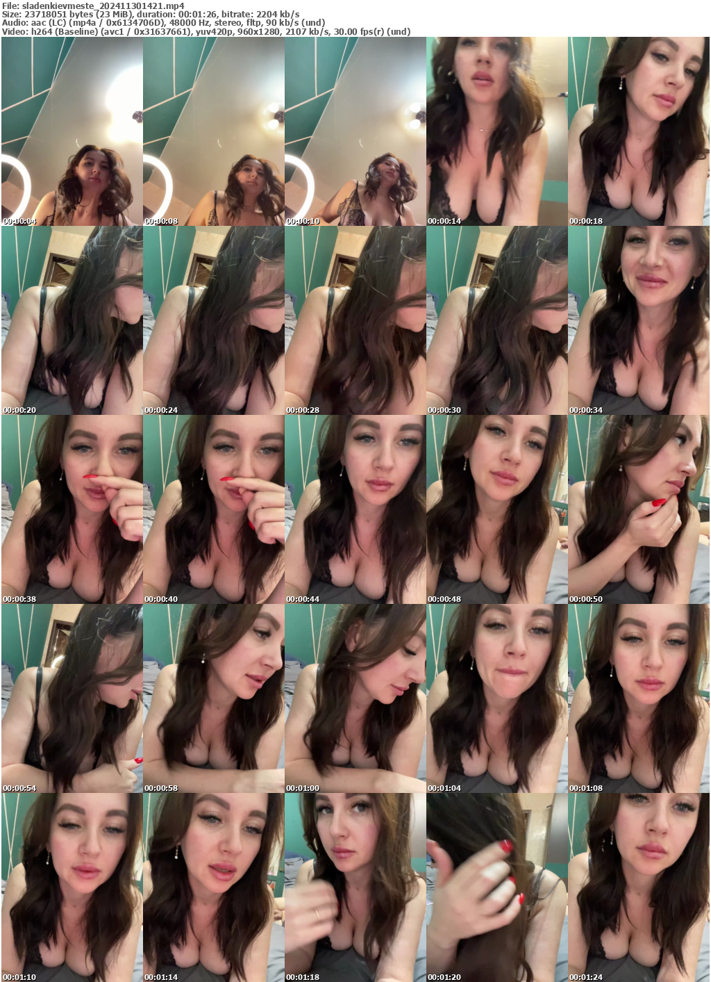 Preview thumb from sladenkievmeste on 2024-11-30 @ bongacams