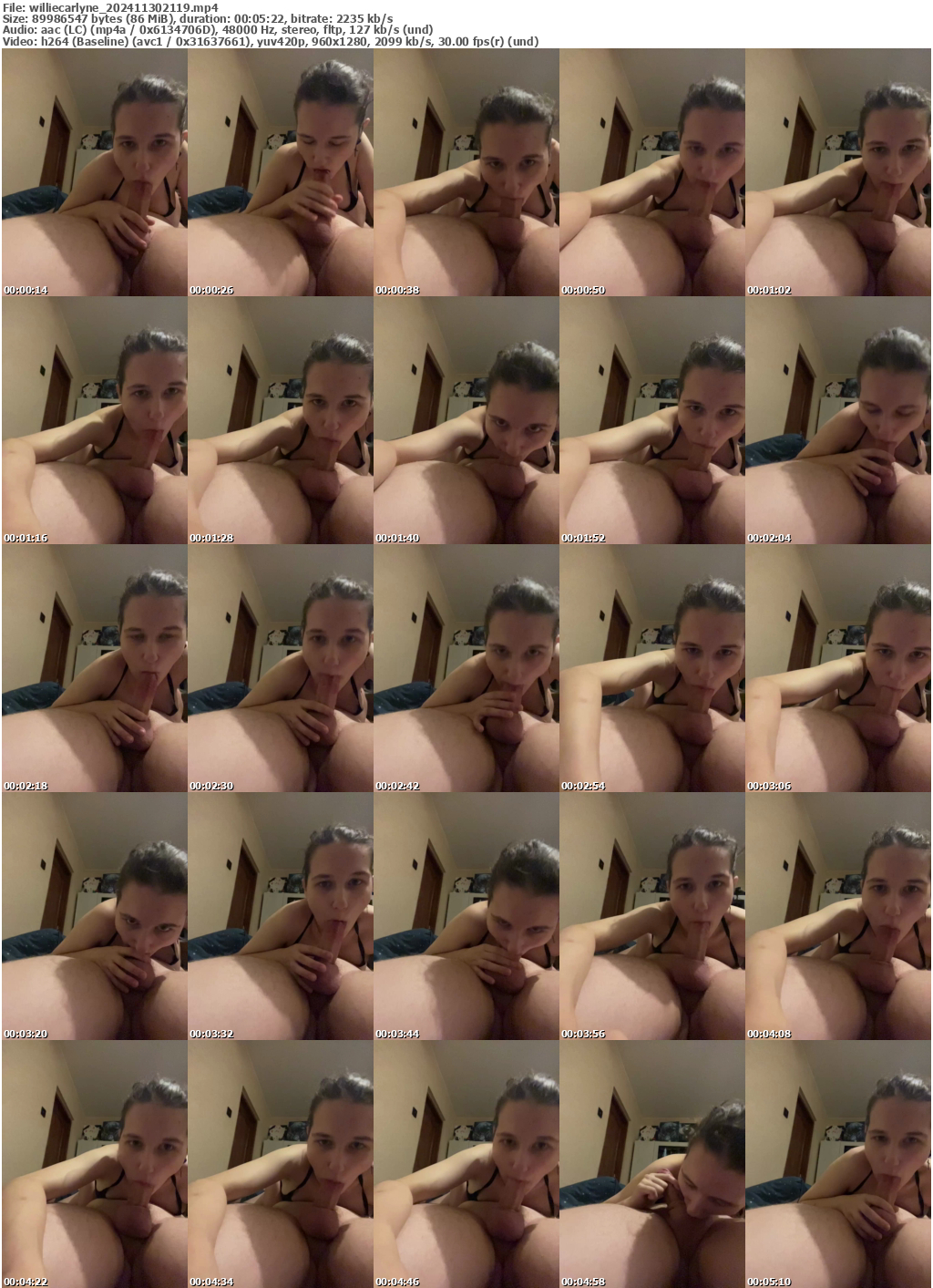 Preview thumb from williecarlyne on 2024-11-30 @ bongacams