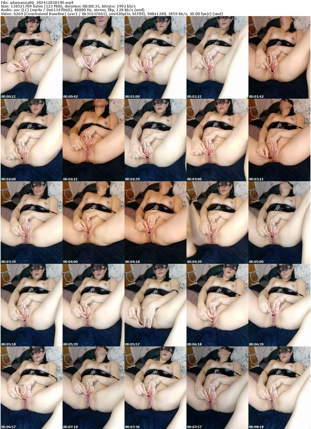 Preview thumb from adamanna06 on 2024-12-01 @ bongacams