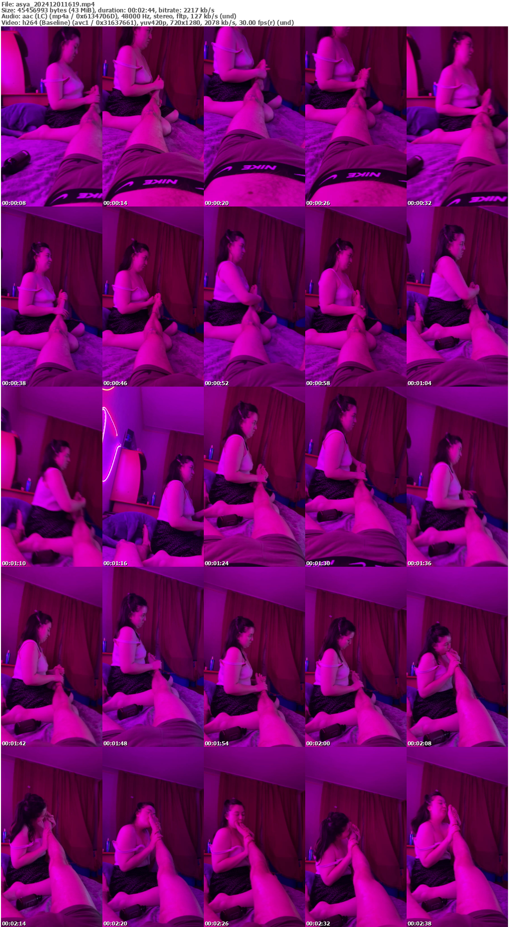 Preview thumb from asya on 2024-12-01 @ bongacams