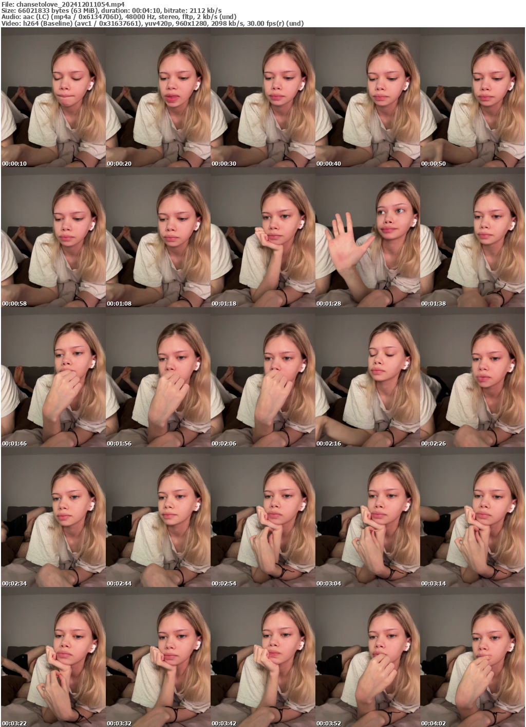 Preview thumb from chansetolove on 2024-12-01 @ bongacams