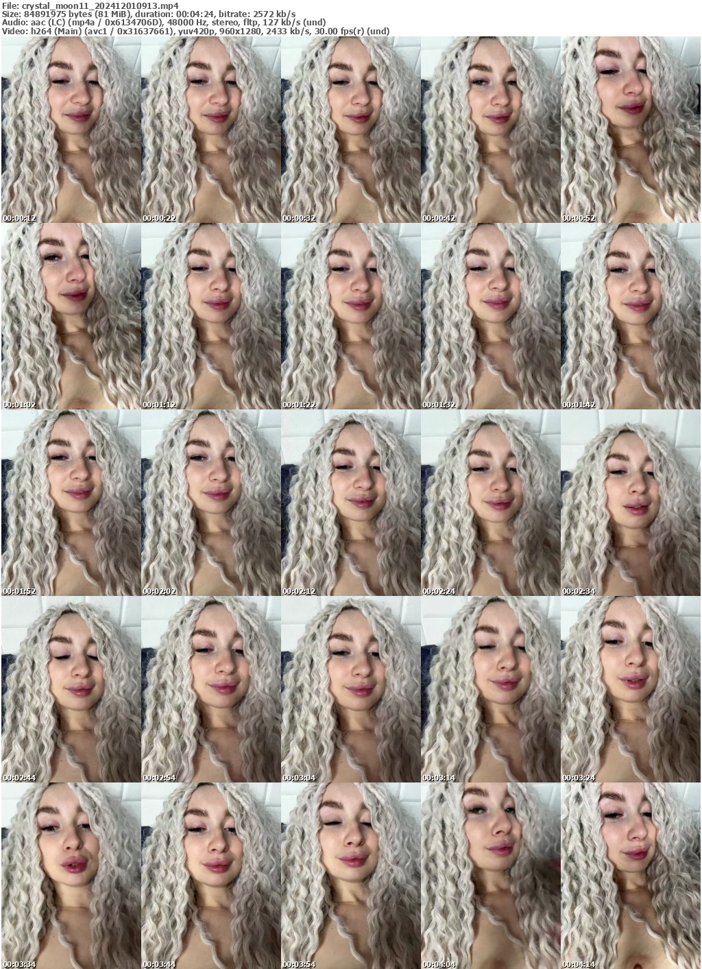 Preview thumb from crystal_moon11 on 2024-12-01 @ bongacams