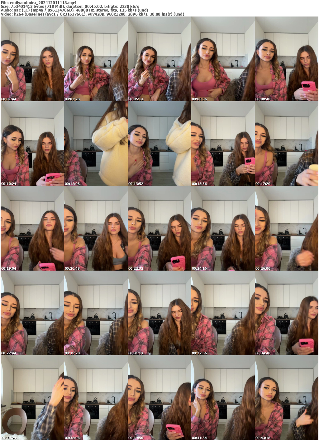 Preview thumb from emilyandmira on 2024-12-01 @ bongacams