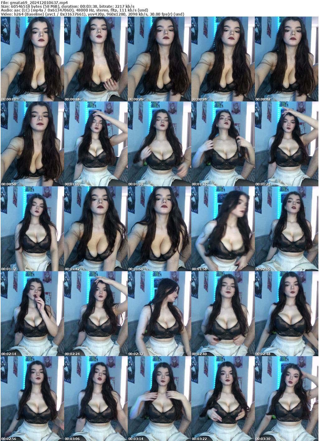 Preview thumb from greata69 on 2024-12-01 @ bongacams