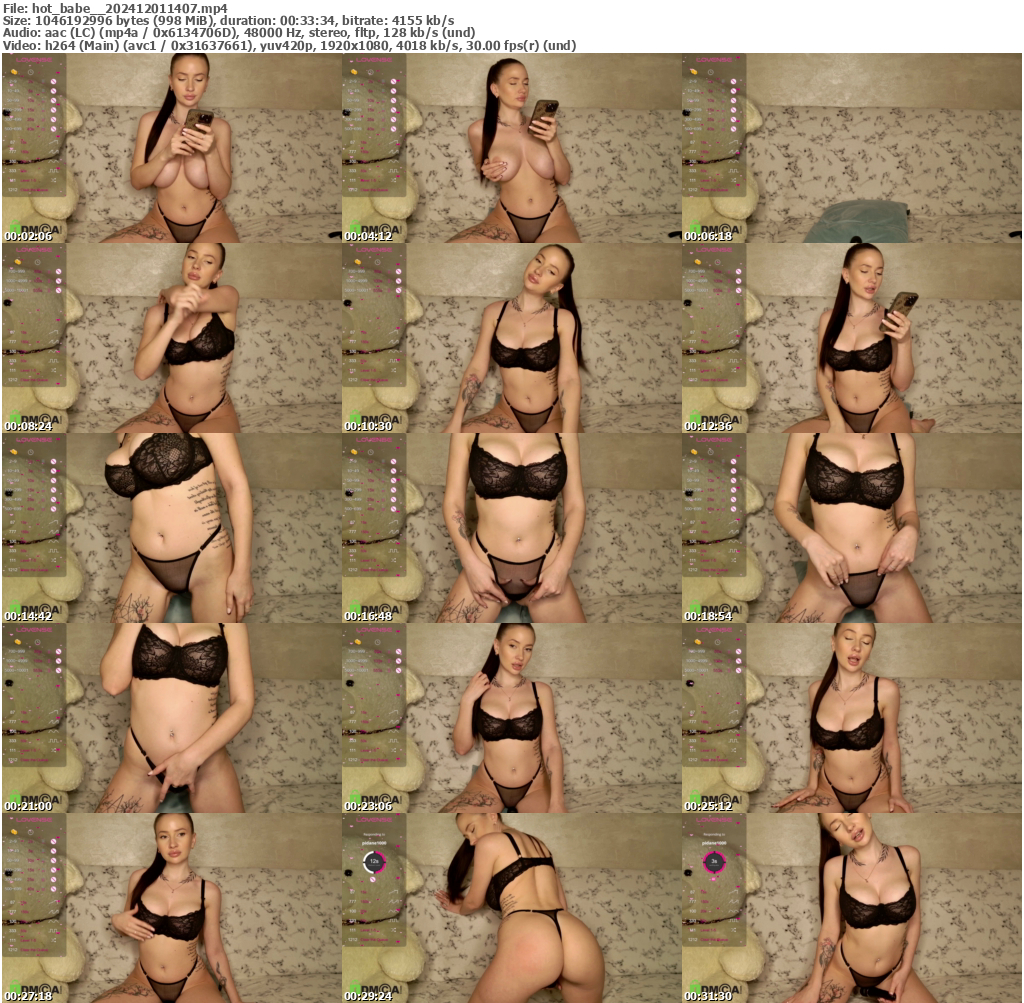 Preview thumb from hot_babe_ on 2024-12-01 @ bongacams