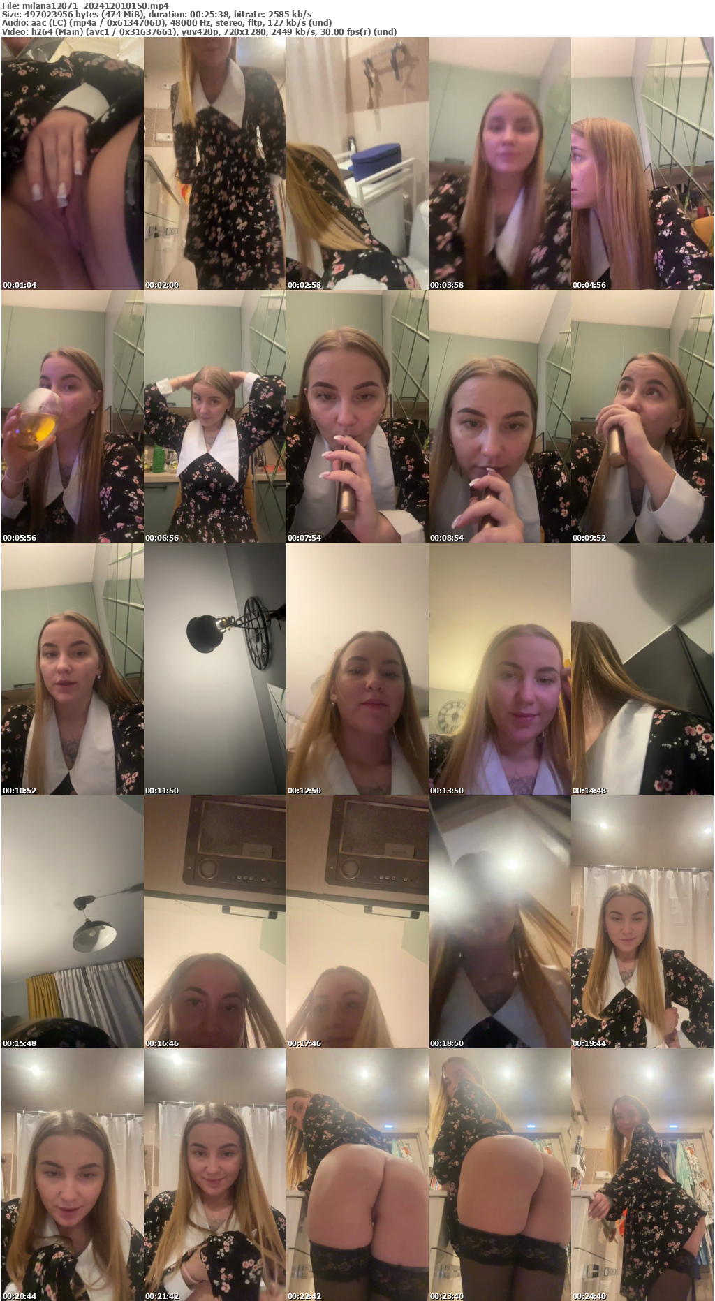 Preview thumb from milana12071 on 2024-12-01 @ bongacams