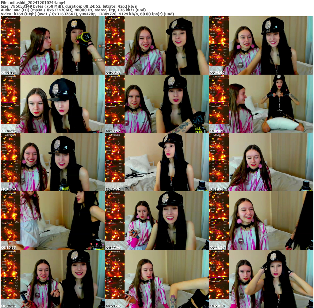Preview thumb from milashki on 2024-12-01 @ bongacams