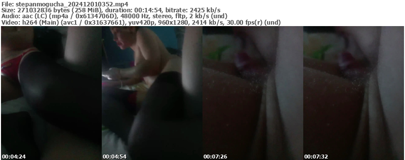 Preview thumb from stepanmogucha on 2024-12-01 @ bongacams