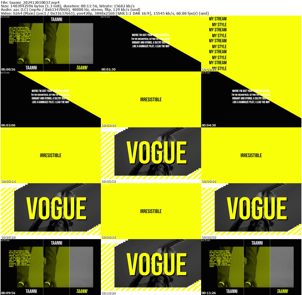 Preview thumb from taanni on 2024-12-01 @ bongacams