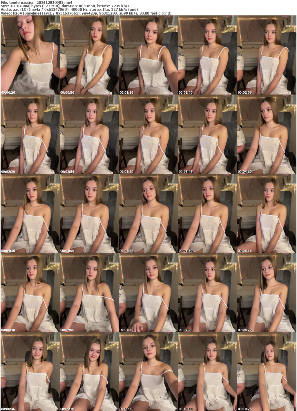 Preview thumb from tenderpassion on 2024-12-01 @ bongacams