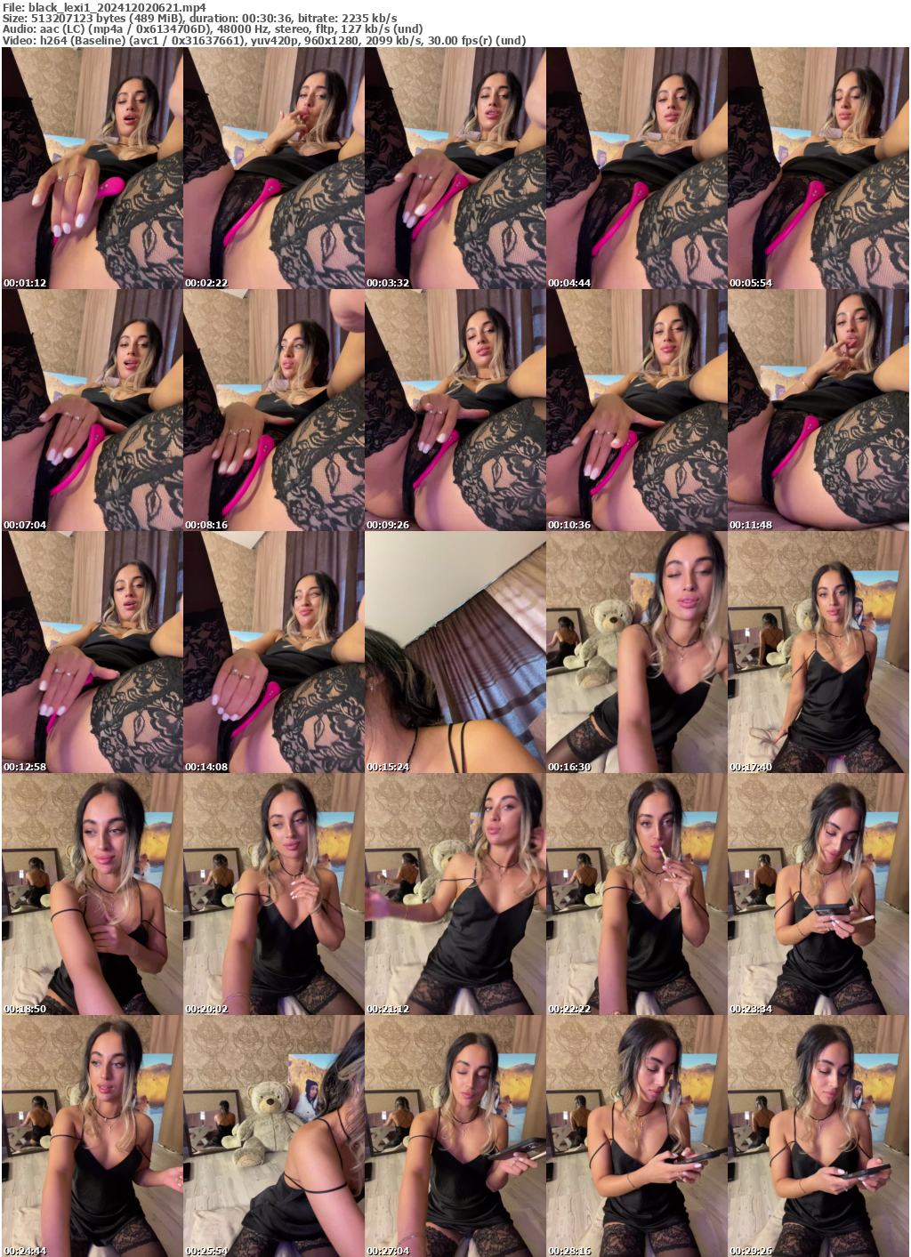 Preview thumb from black_lexi1 on 2024-12-02 @ bongacams