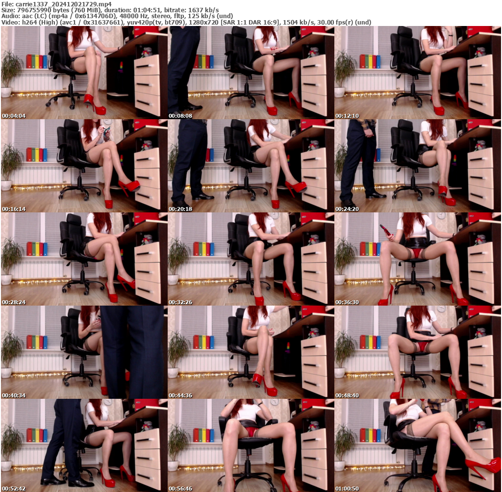 Preview thumb from carrie1337 on 2024-12-02 @ bongacams