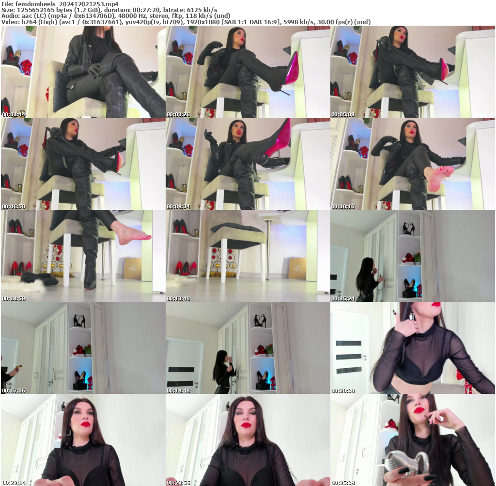 Preview thumb from femdomheels on 2024-12-02 @ bongacams
