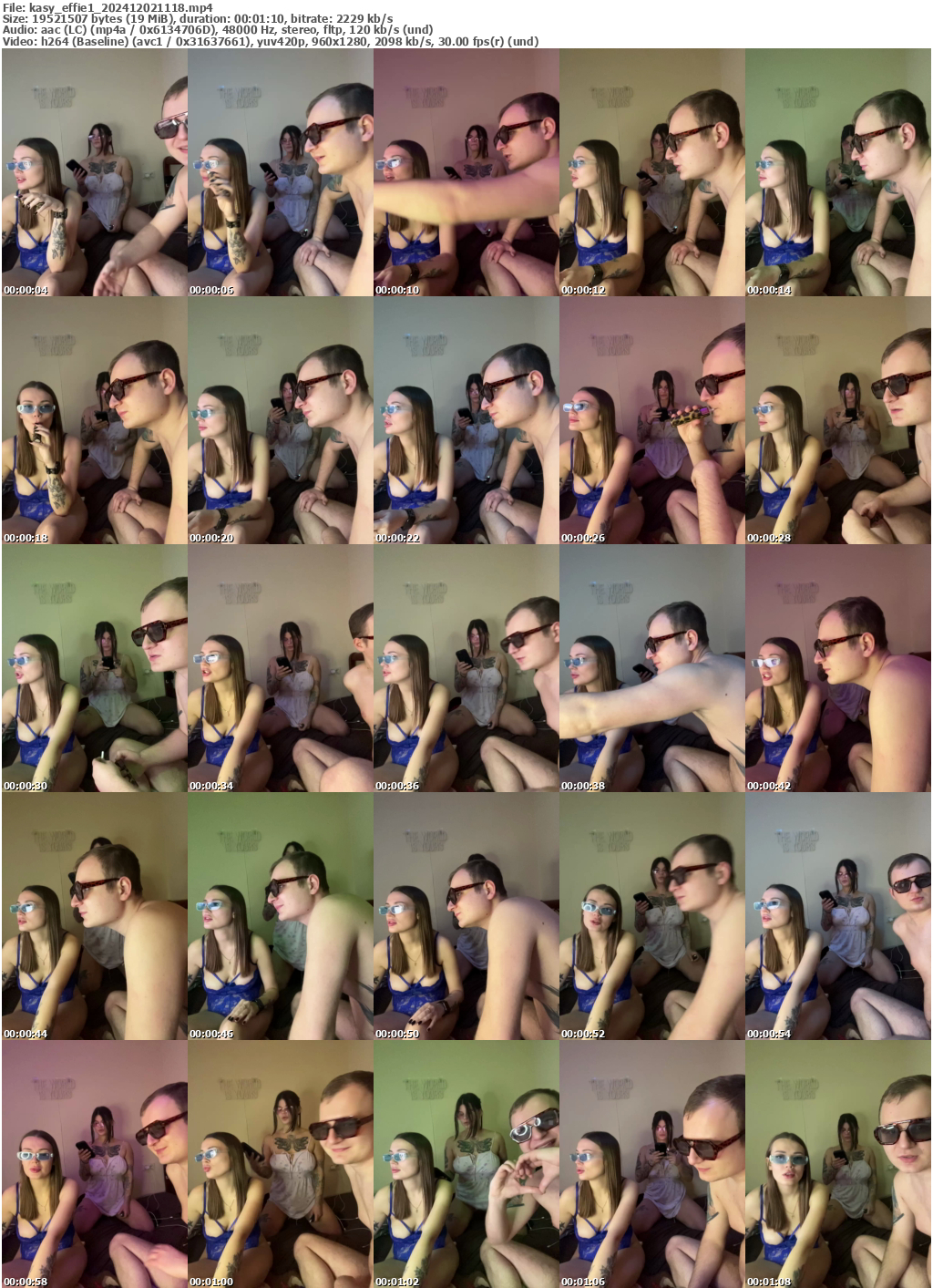 Preview thumb from kasy_effie1 on 2024-12-02 @ bongacams